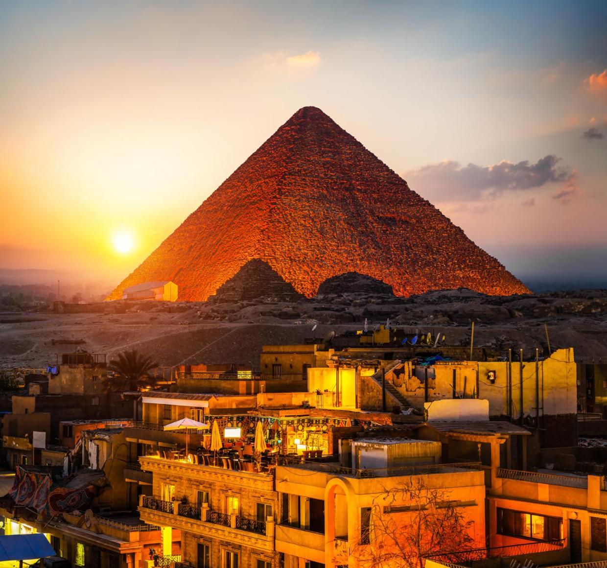 ホテル Alaa Eldein Pyramids Lights Kafret el-Gabal エクステリア 写真